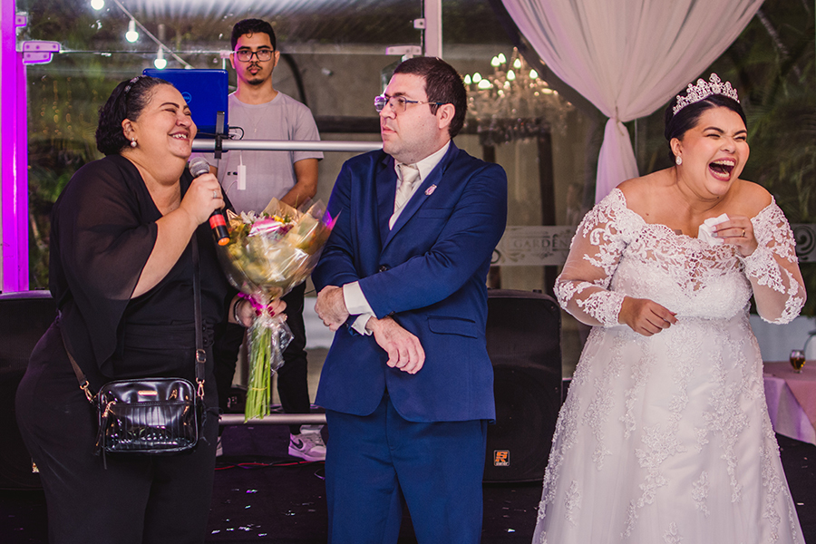 Homenagem a Cerimonialista de casamento Garden Buffet Maraponga em Fortaleza