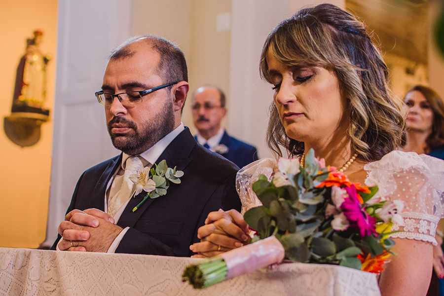 Cerimônia de casamento fotografada pelo fotógrafo Claudier na paróquia nossa senhora do Carmo em Fortaleza no centro 