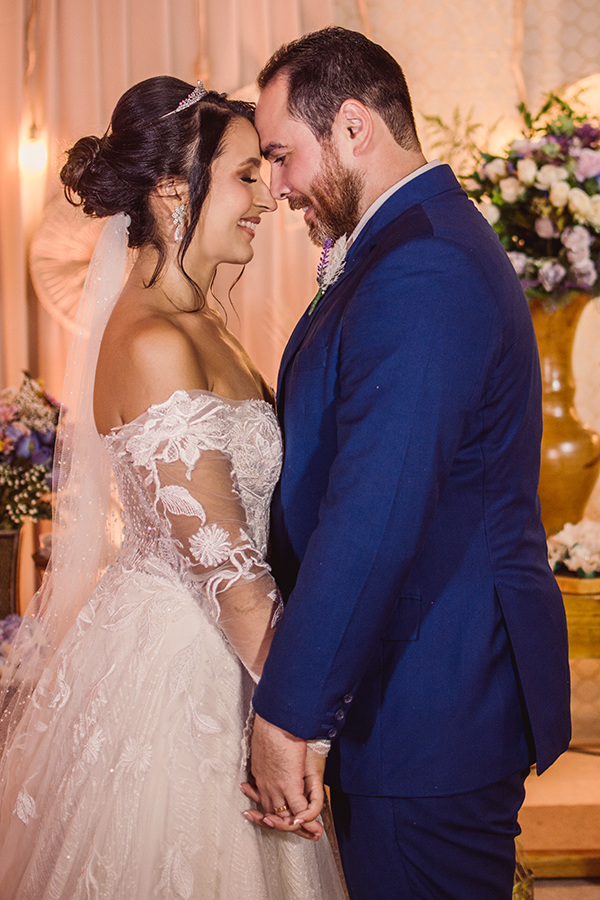recepção dos noivos na festa de casamento  no sítio em Tapera Aquiraz.