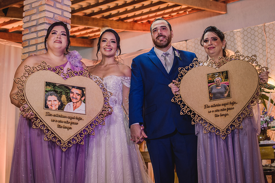 homenagem dos noivo na festa de casamento em Tapera - Aquiraz.