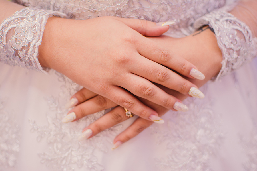 vestido noiva na praia do  Futuro