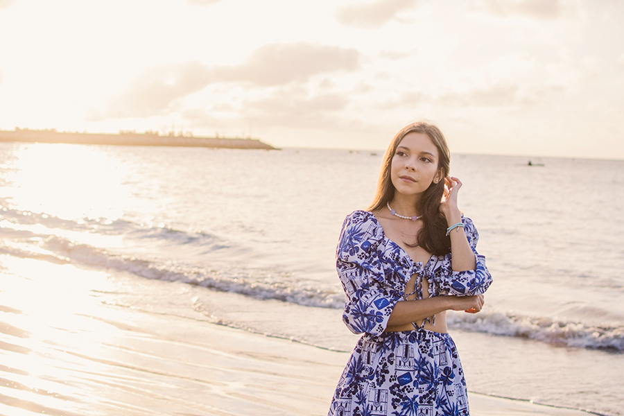 Fotografia Profissional com um ensaio de 15 anos em FOrtaleza na praia de iracema