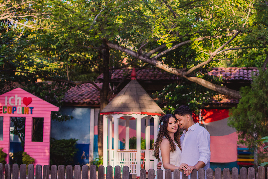 ensaio de pre wedding em fotos de pre casamento no eco point em Fortaleza