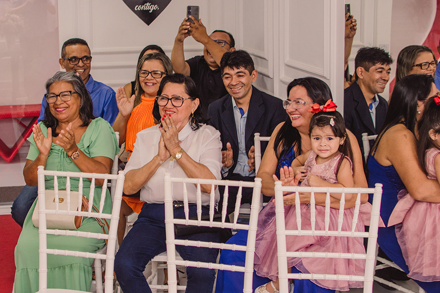 convidados no cartório do mondubim em casamento civil