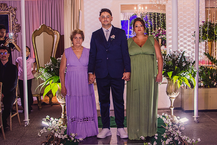 Entra do noivo em um casamento em Fortaleza no North Buffet