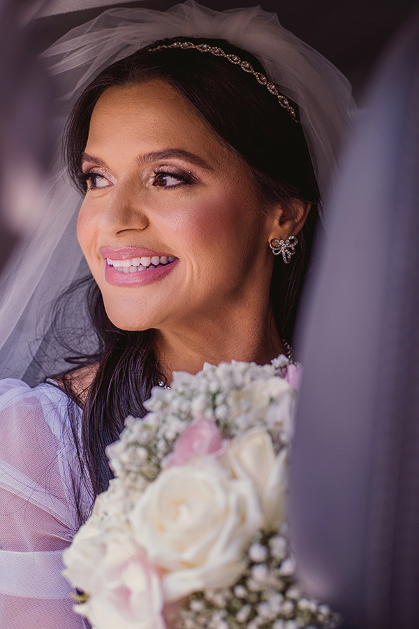 Paróquia São João Eudes cerimônia  de casamento noiva no carro