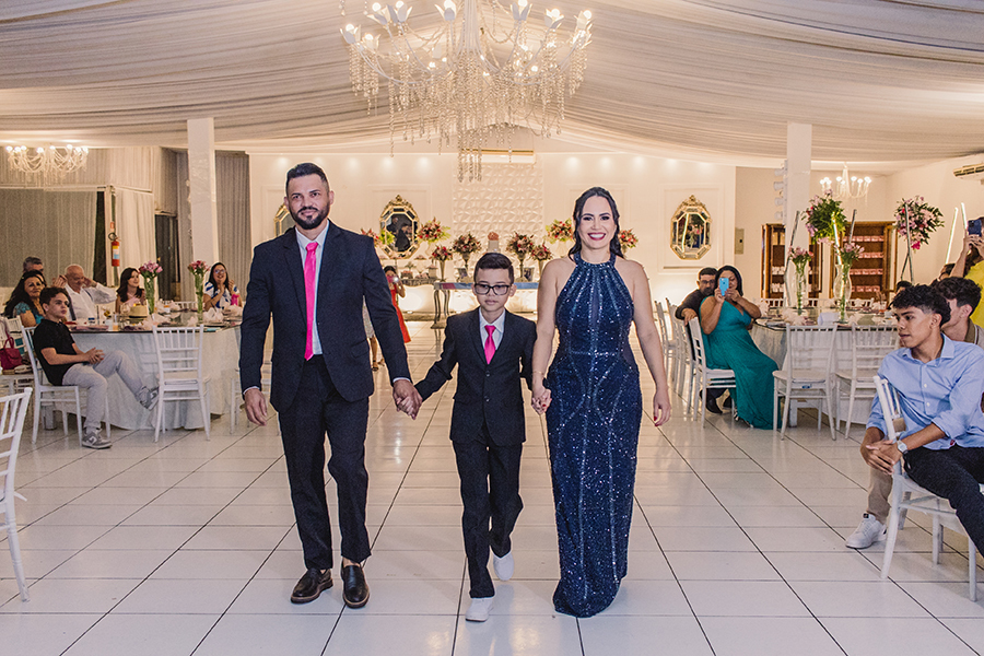 Cerimonial no buffet Spazio com Dayana Alves em Fortaleza Maraponga