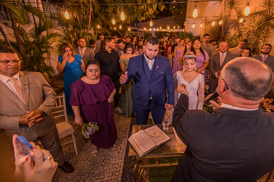 Casamento Nayara & Jefter registrado com atenção a cada detalhe.
