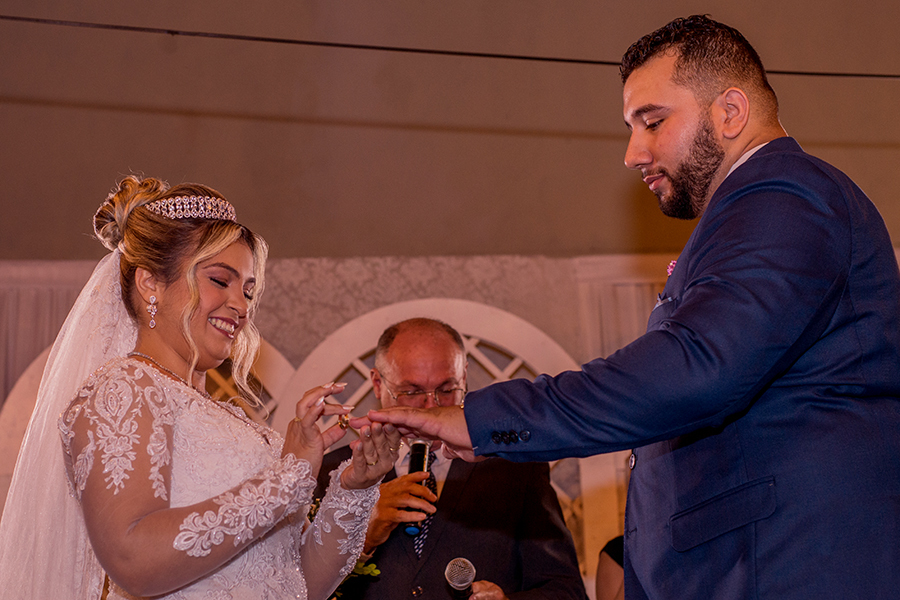 Registro do amor em um dos buffets mais elegantes do Benfica.