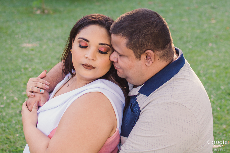 ensaio pre casamento no parque do cocó em Fortaleza - Ceará