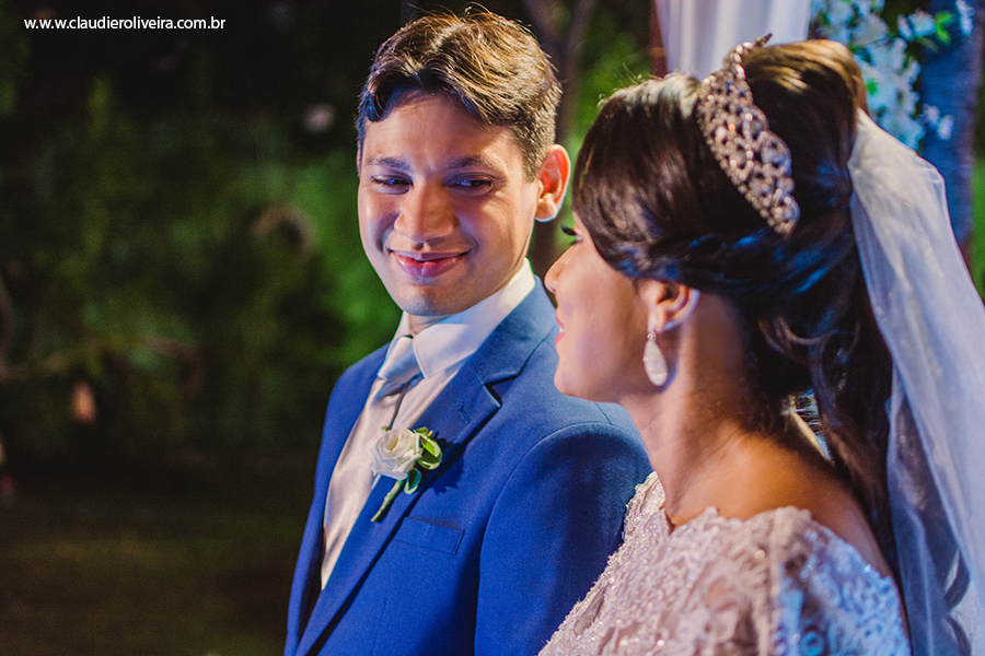 Casamento religioso ao ar livre no Rosa Buffet na
