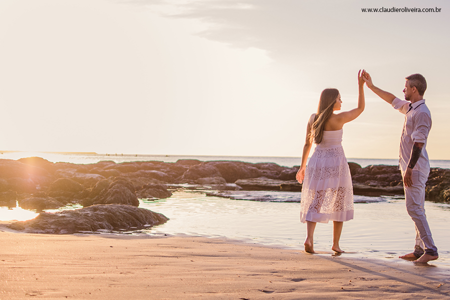 ensaio prewedding Praia de Iracema Fortaleza - Ceará