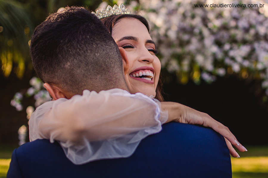 fotografia de casamento de dia na cidade de Eusébio
