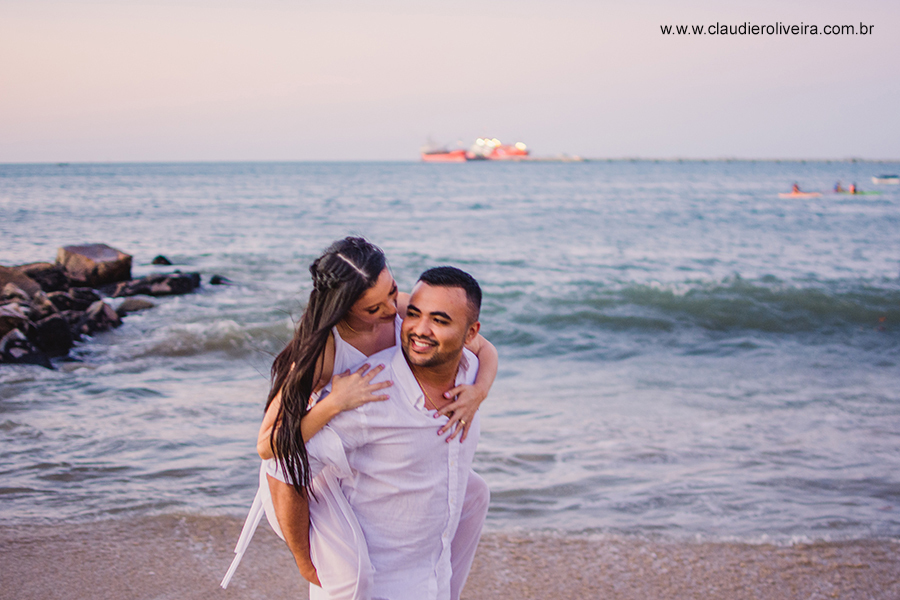 pre wedding em Fortaleza na praia de Iracema