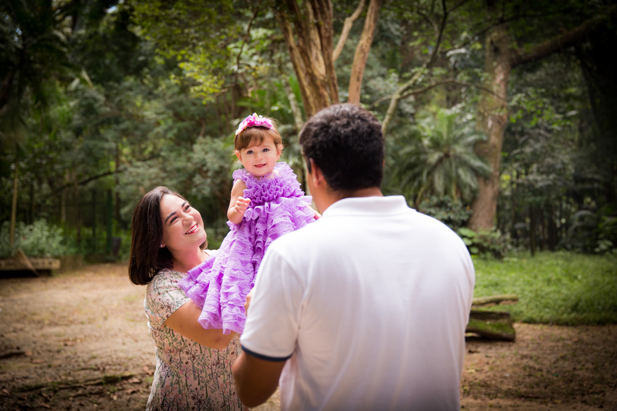 melissa com seus pais