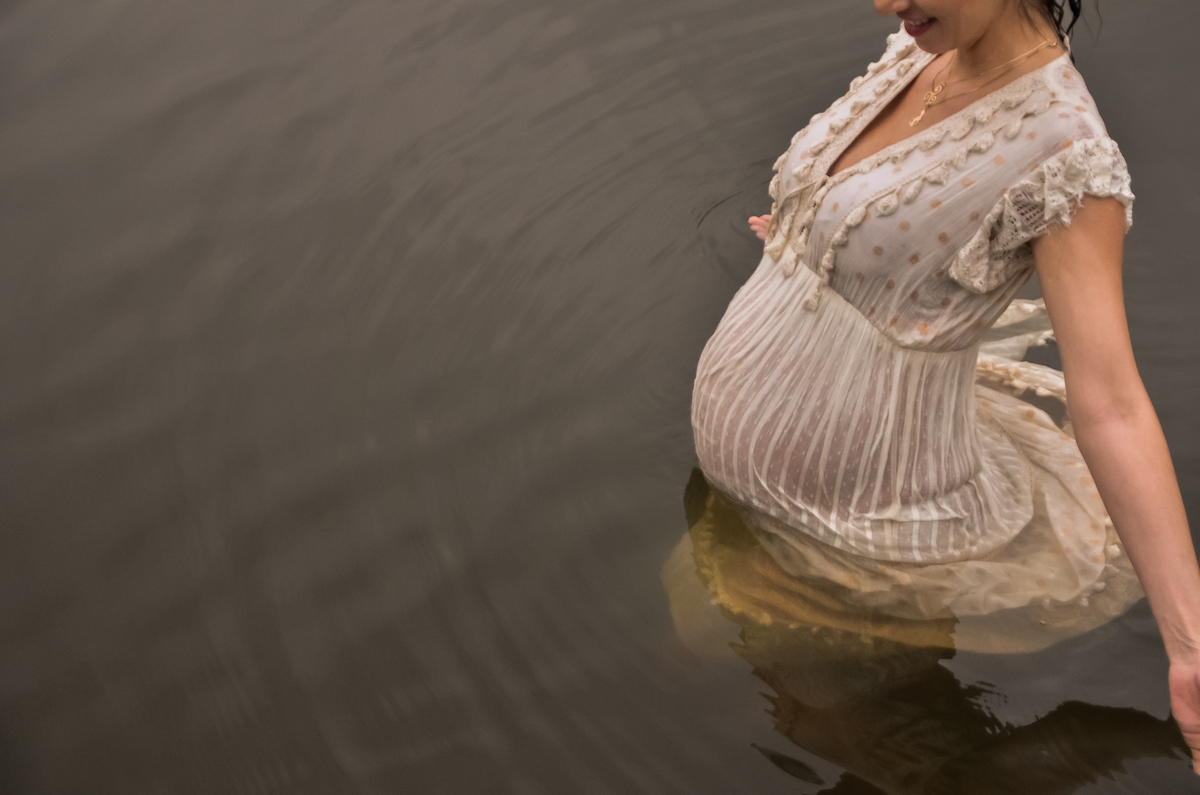 Ensaio gestante, rio