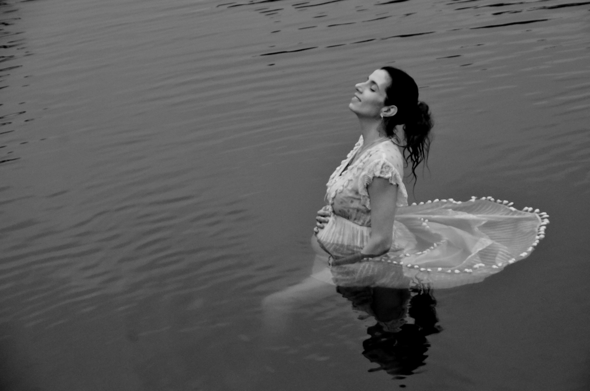 Ensaio gestante, rio