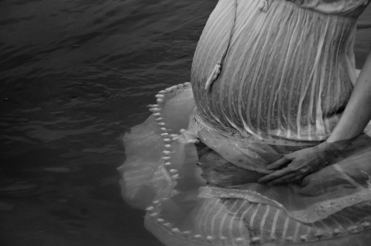 Ensaio gestante, rio