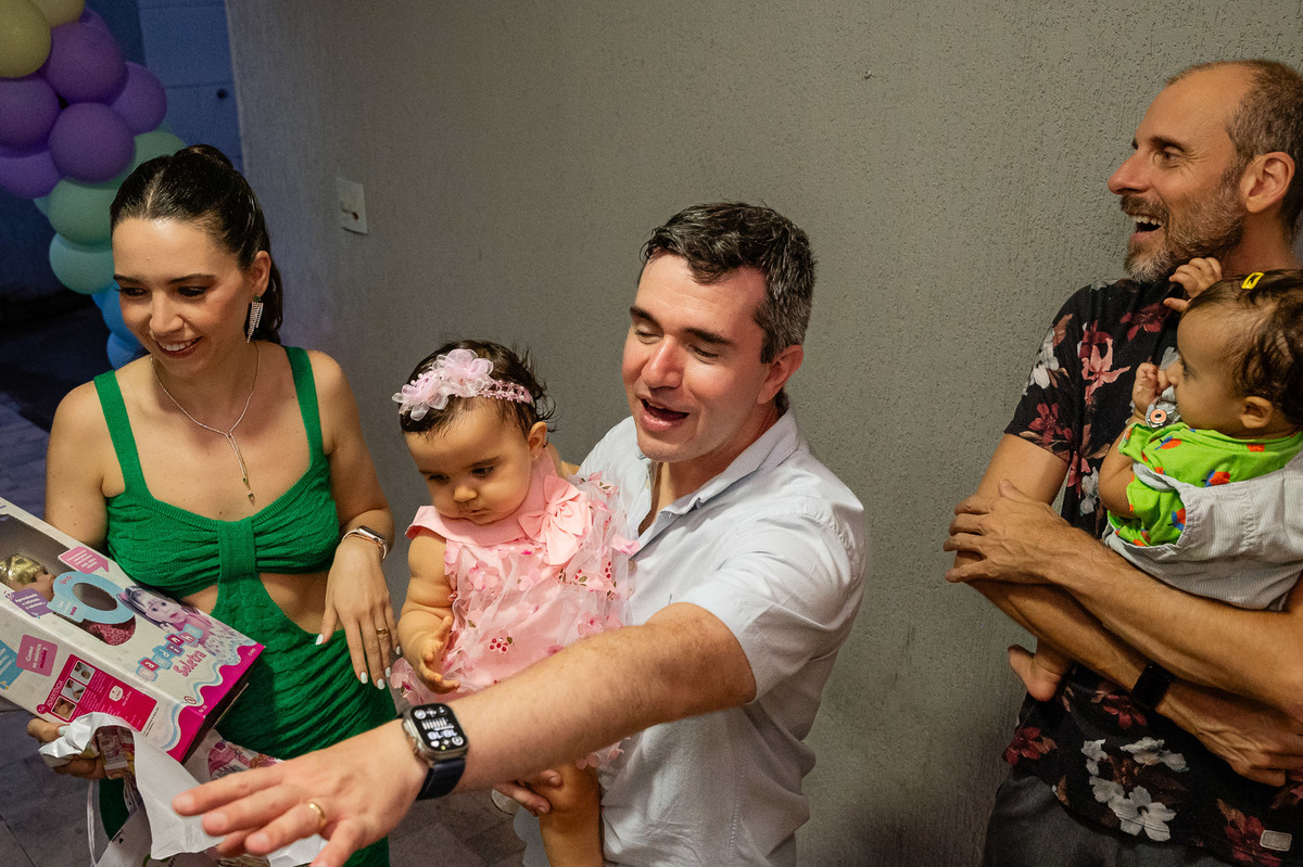 fotografia documental, festa infantil, primeiro ano de vida, bebê, mamãe, aniversário