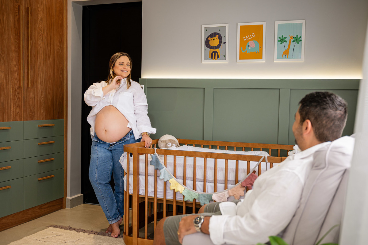 ensaio de gestante - lifestyle - gravidez, bebê, quarto de bebê