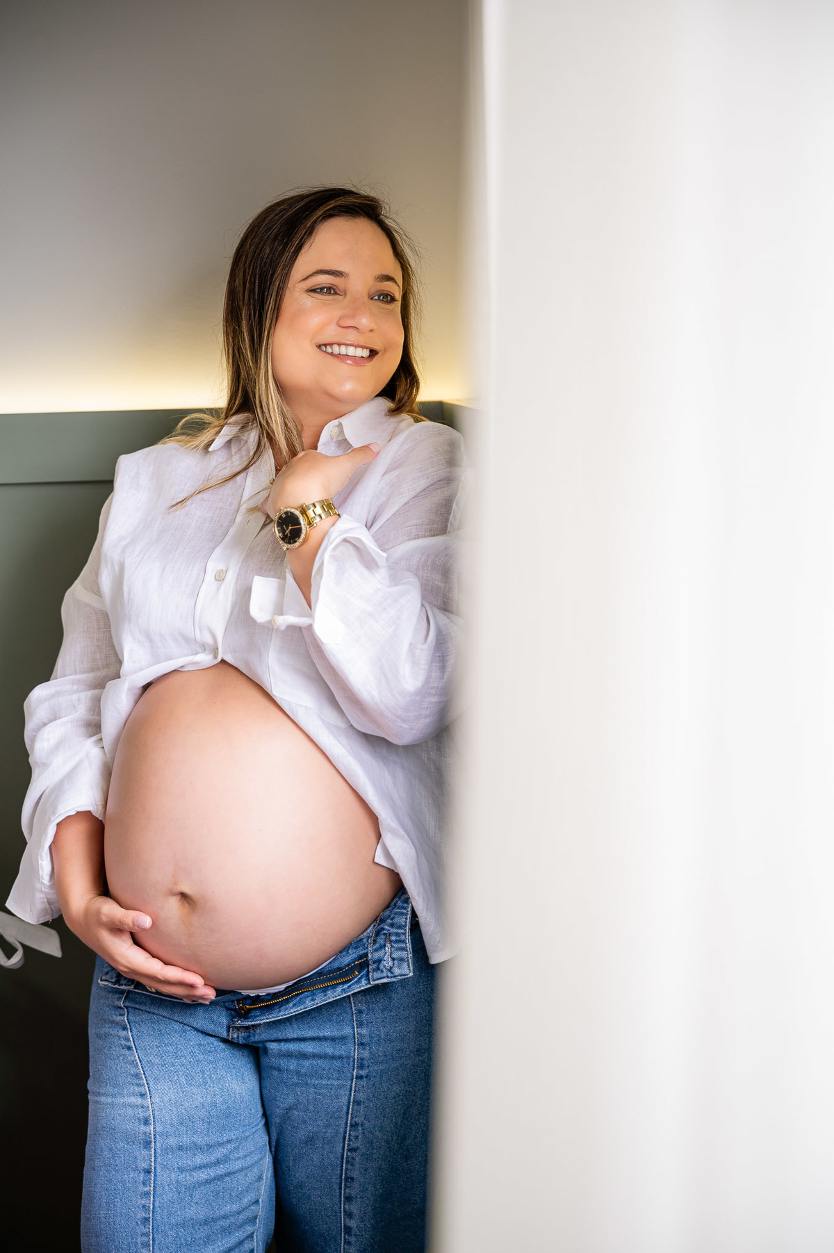 ensaio de gestante - lifestyle - gravidez, bebê, quarto de bebê