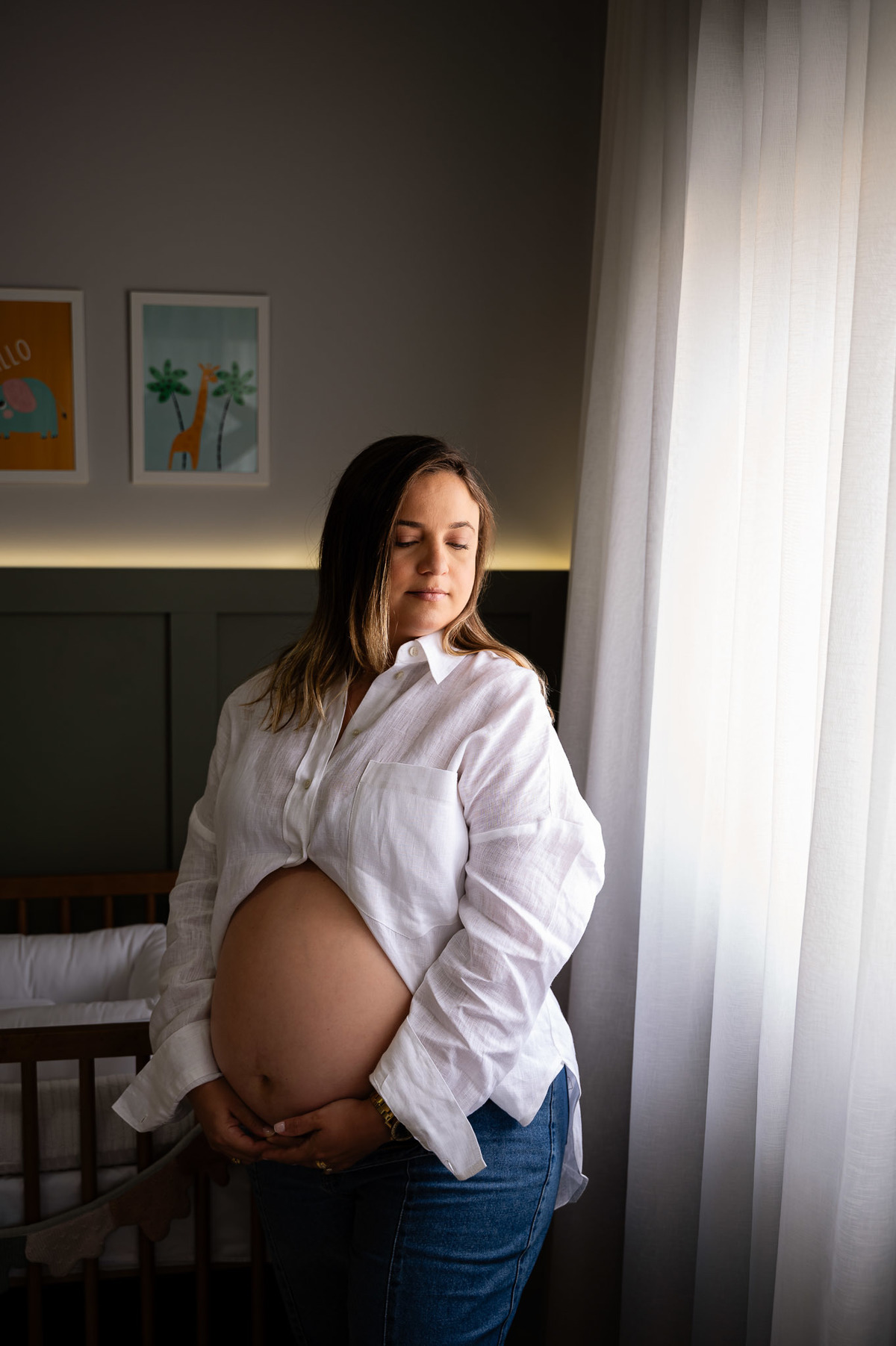 ensaio de gestante - lifestyle - gravidez, bebê, quarto de bebê