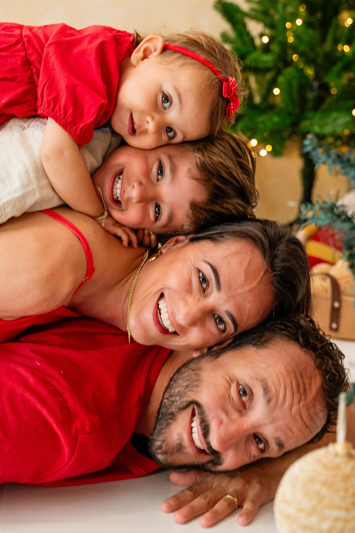 ensaio de Natal em família, fotografia de Natal, ensaio de Natal em estúdio, fotos de Natal, ensaio de família