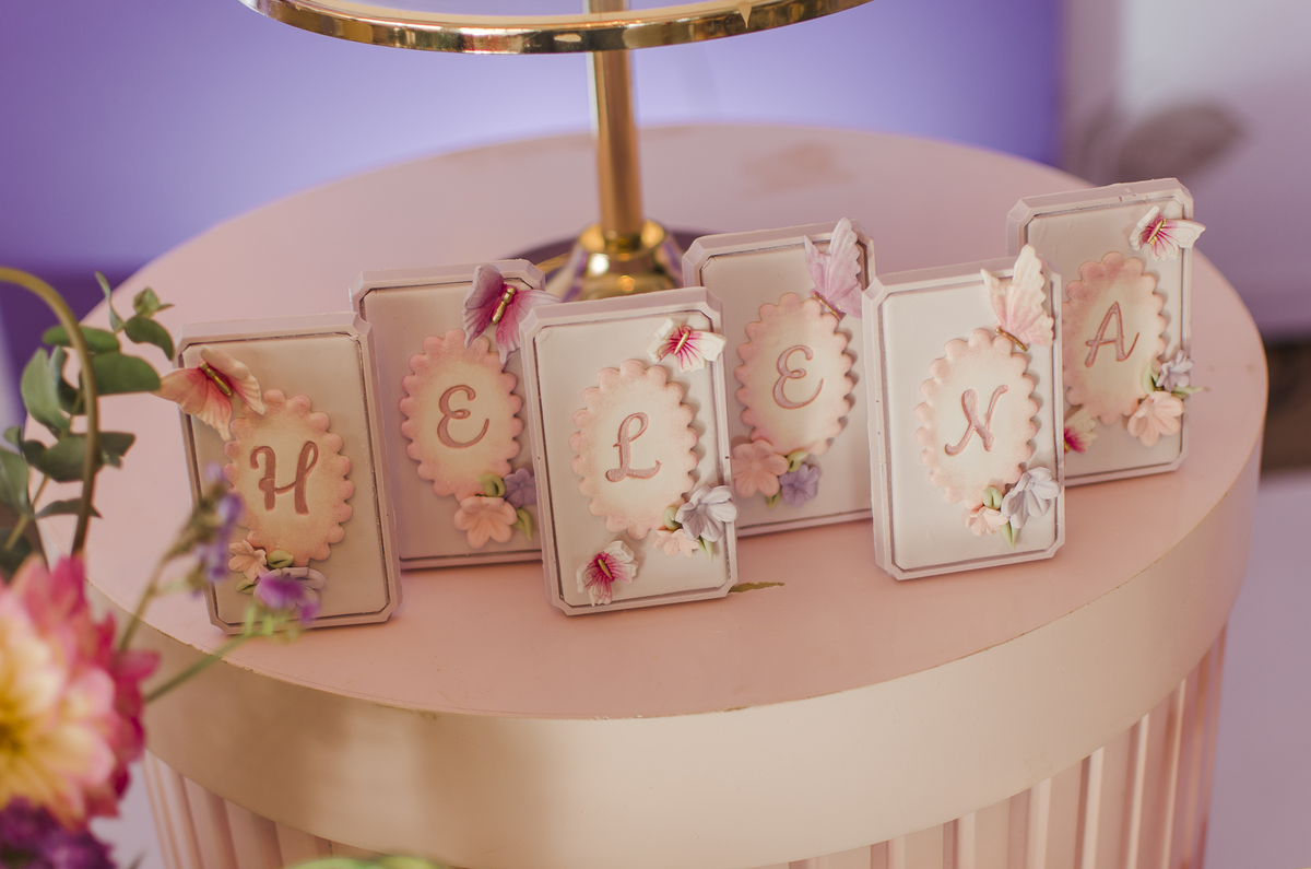 doces personalizados HELENA festa tema jardim