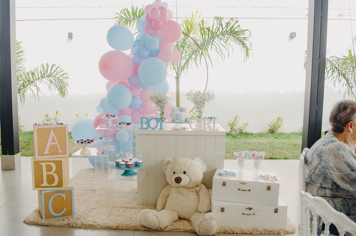 Chá revelação uberlândia, tema ursos