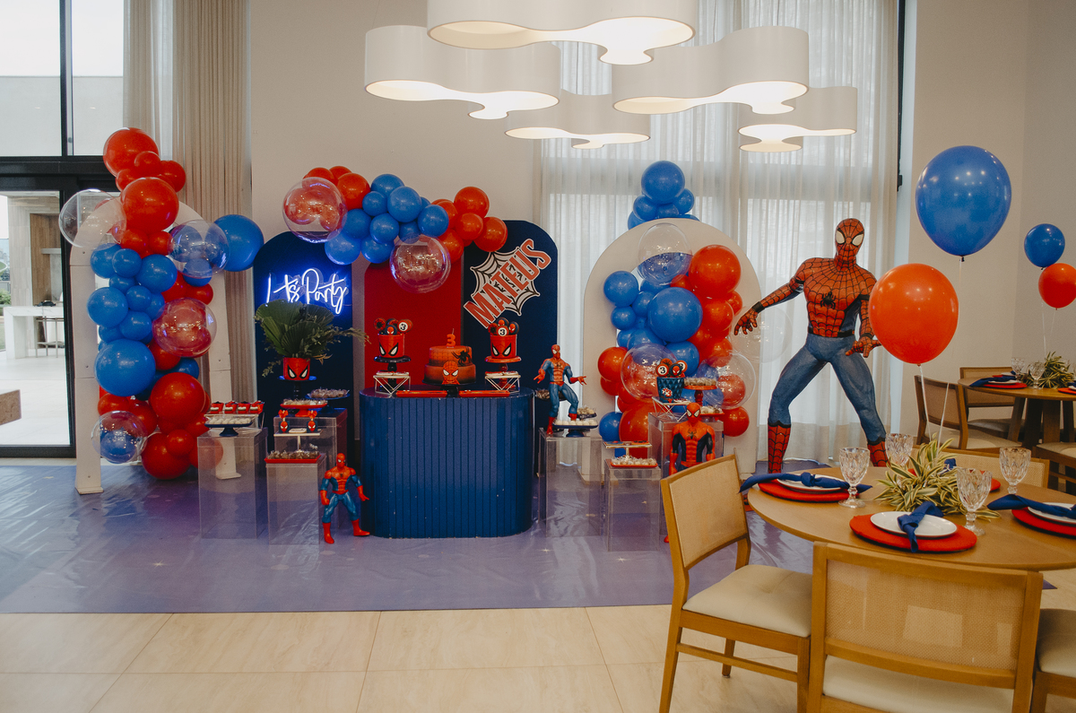 festa infantil homem aranha uberlandia