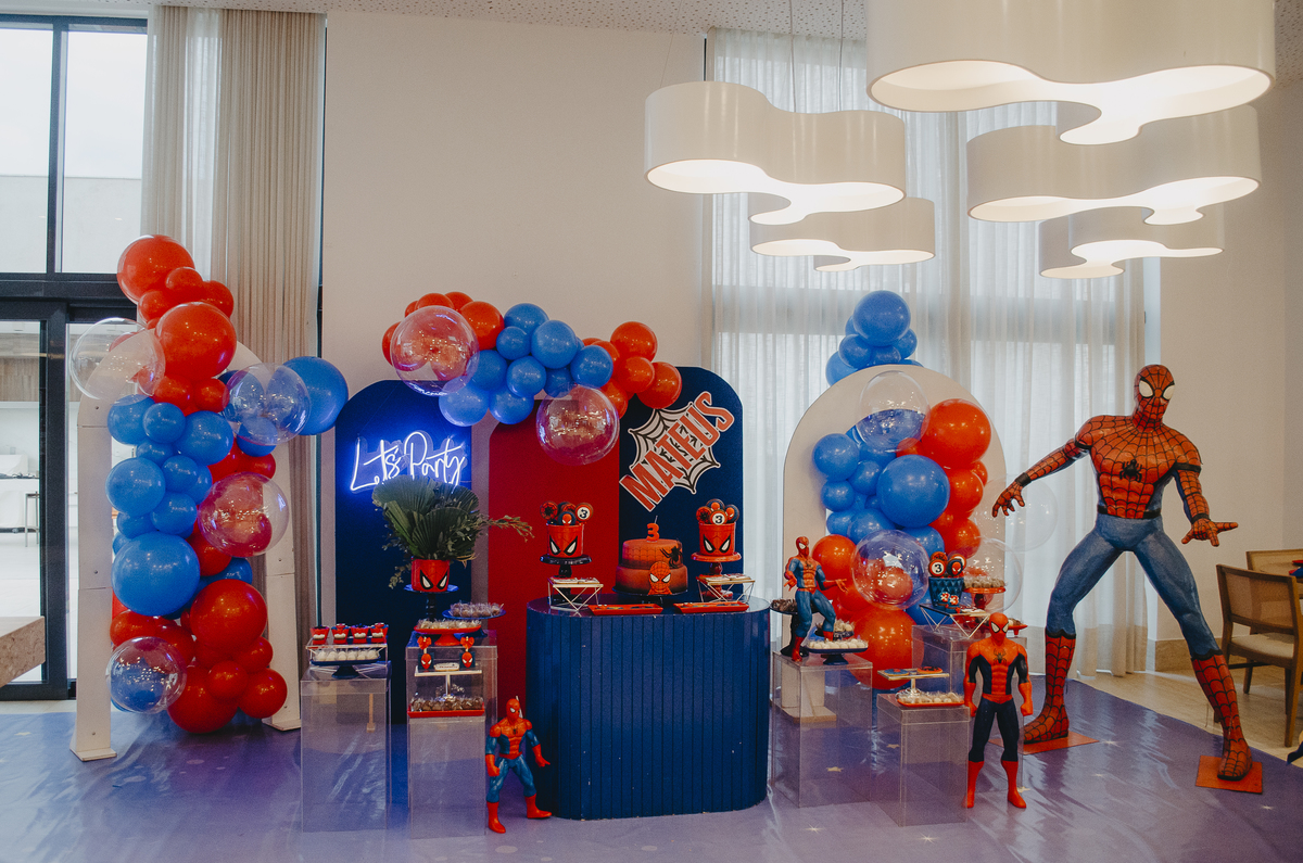 festa infantil homem aranha uberlandia