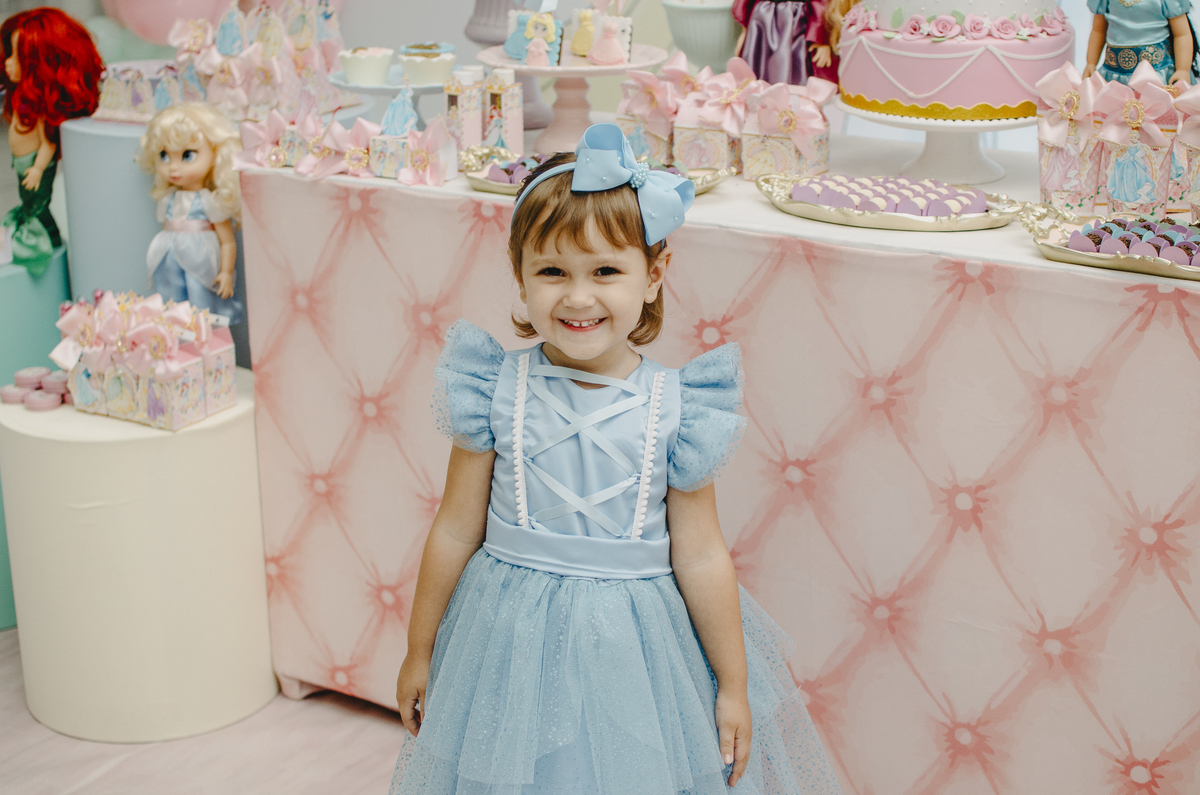Aniversário infantil tema princesas, uberlândia