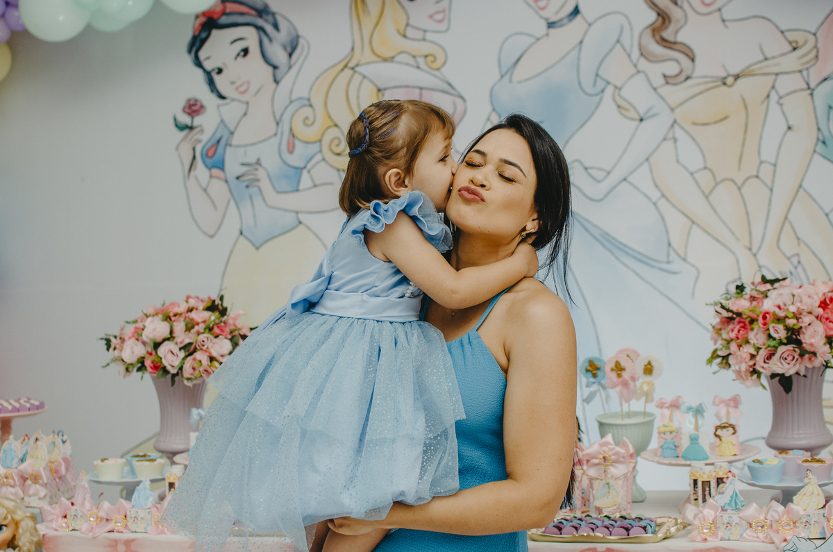 Aniversário infantil tema princesas, uberlândia