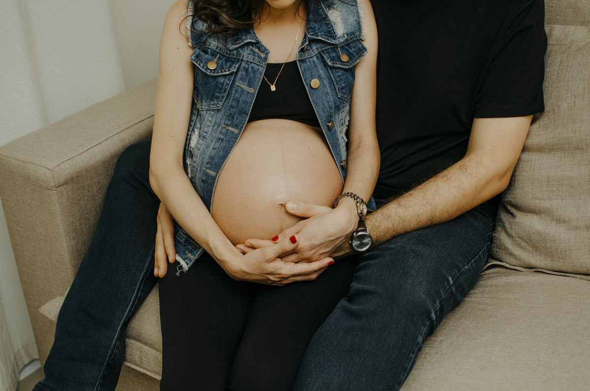 ensaio de gestante em uberlandia em casa