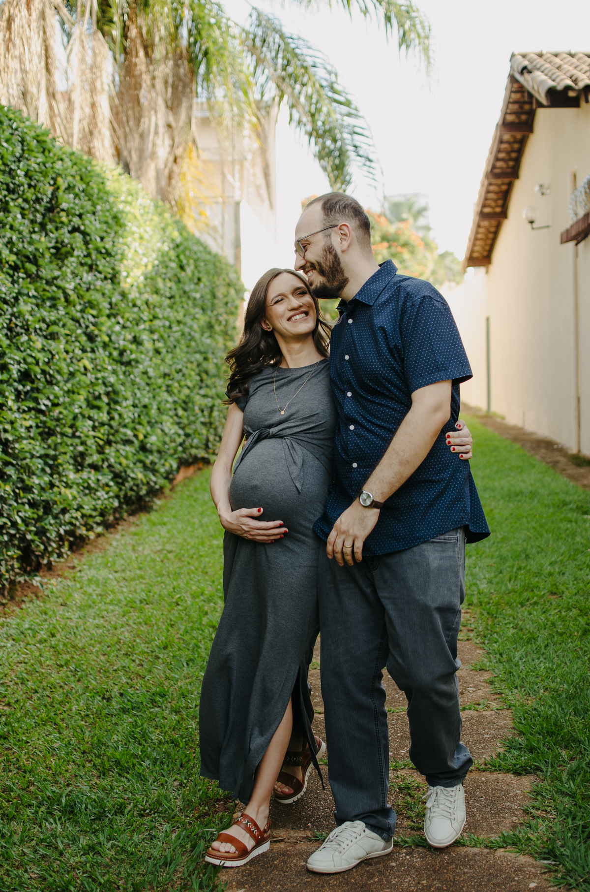 ensaio de gestante em uberlandia externo