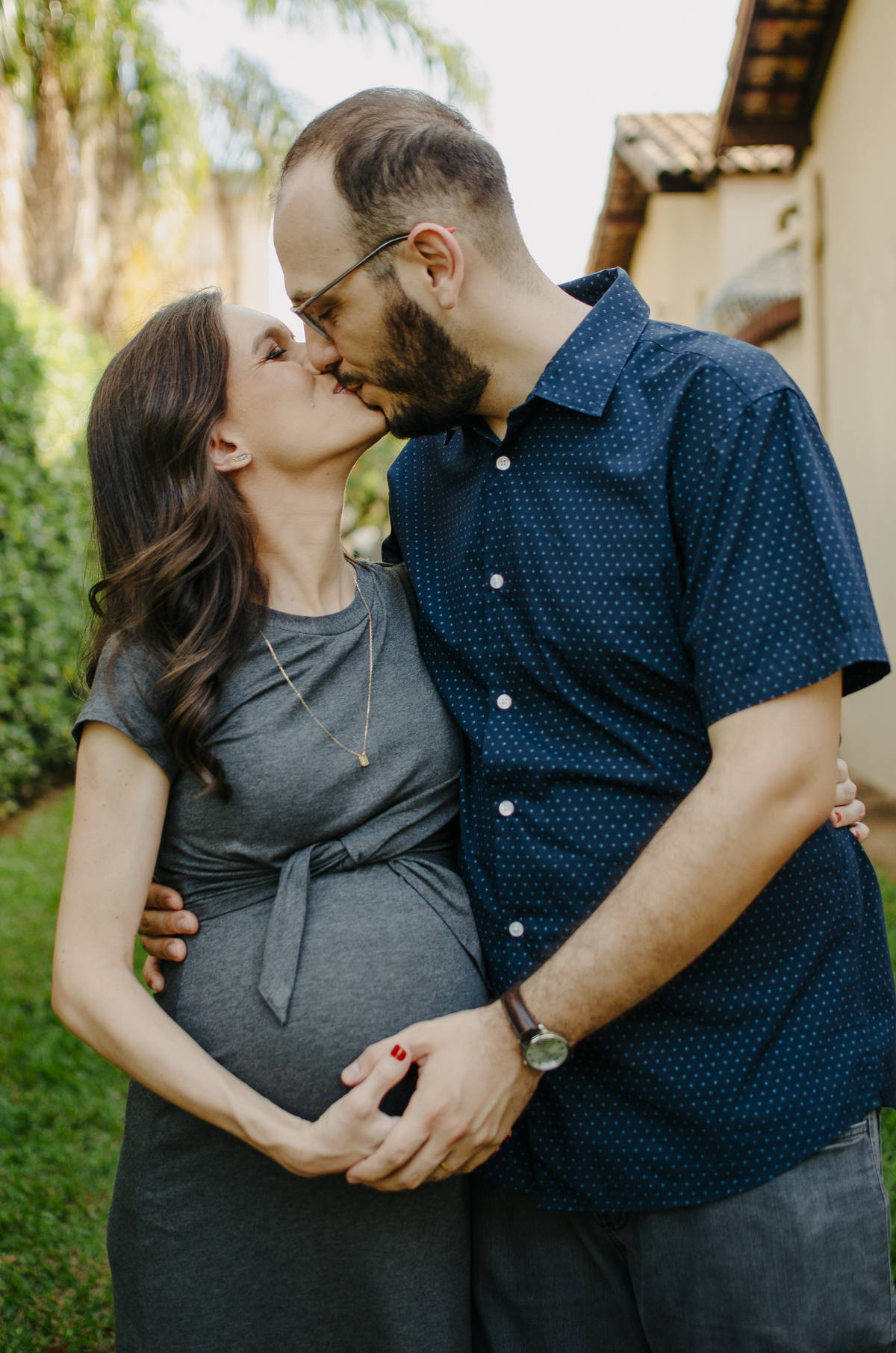 ensaio de gestante em uberlandia externo