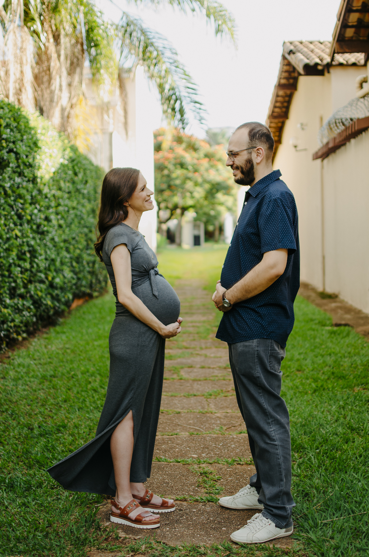 ensaio de gestante em uberlandia externo