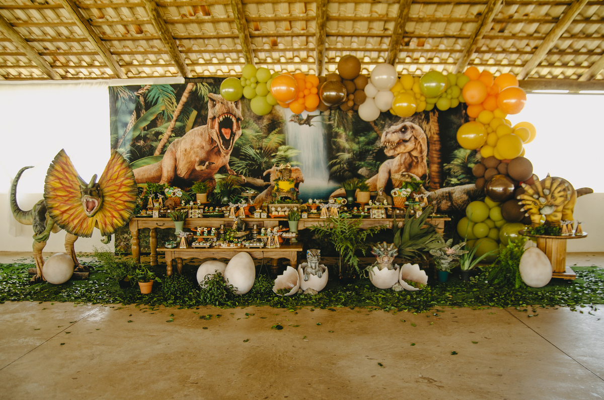 festa infantil uberlandia tema dinossauro chácara