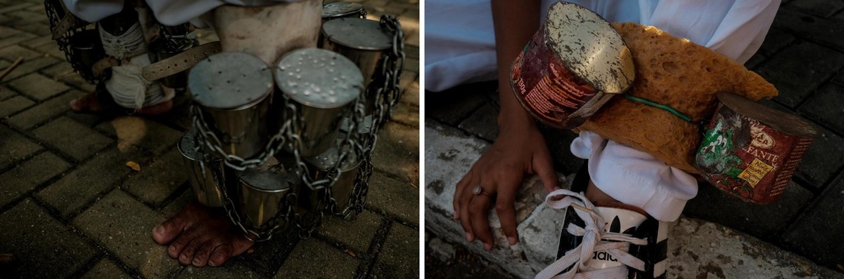 Congadas e Moçambiques, Festa de São Benedito em Aparecida-SP foto: Erasmo Ballot