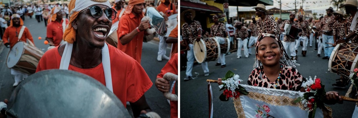 Congadas e Moçambiques, Festa de São Benedito em Aparecida-SP foto: Erasmo Ballot