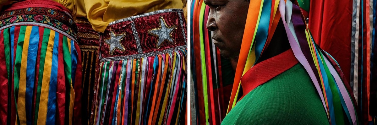 Congadas e Moçambiques, Festa de São Benedito em Aparecida-SP foto: Erasmo Ballot
