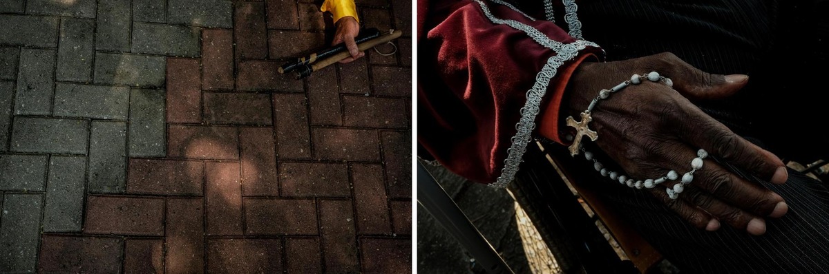 Congadas e Moçambiques, Festa de São Benedito em Aparecida-SP foto: Erasmo Ballot