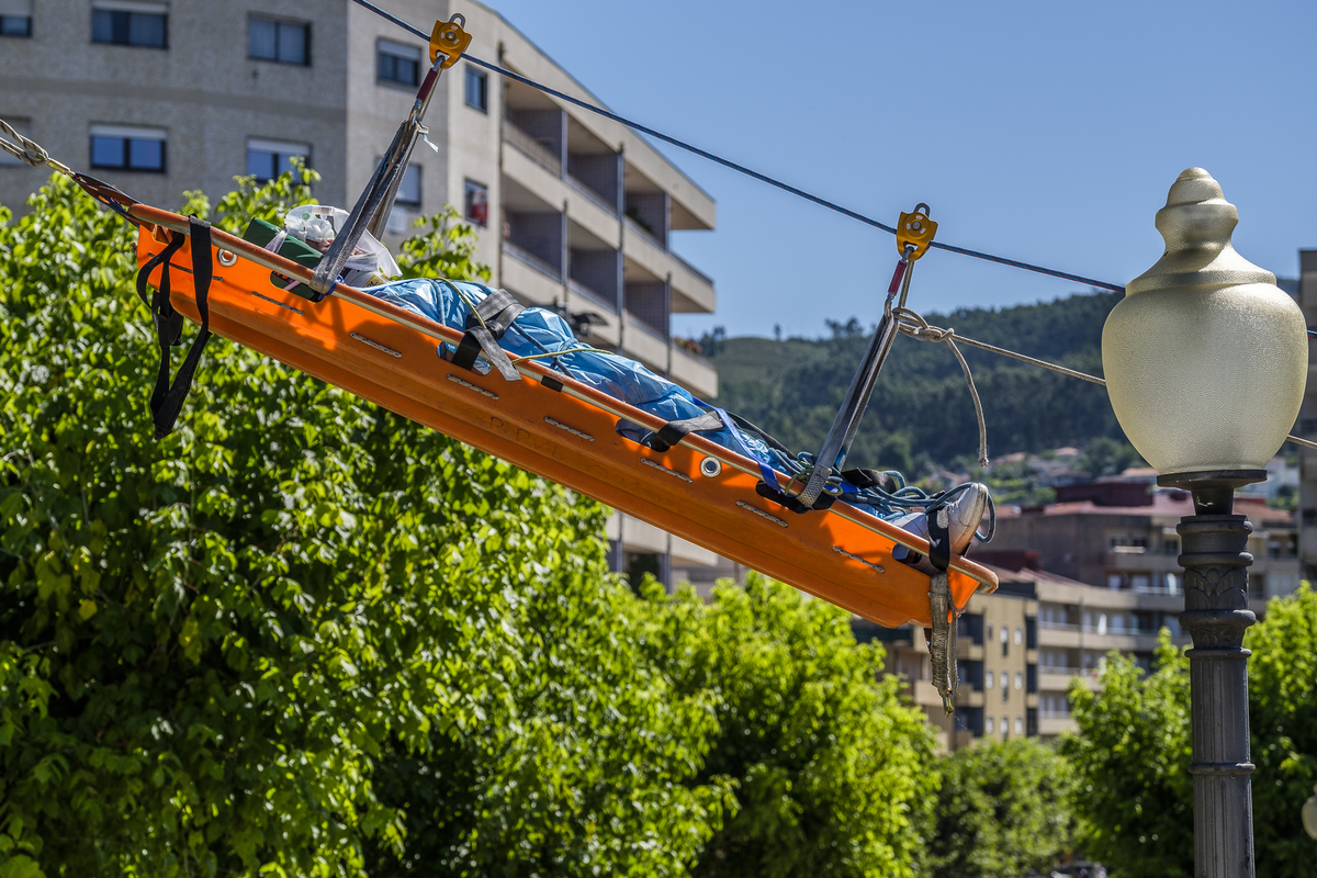 Fotojornalismo reportagem Simulacro Bombeiros Voluntários da Póvoa de Lanhoso Braga Porto Barcelos Guimarães