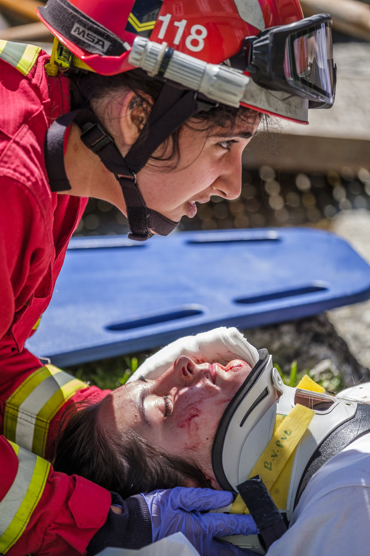 Fotojornalismo reportagem Simulacro Bombeiros Voluntários da Póvoa de Lanhoso Braga Porto Barcelos Guimarães