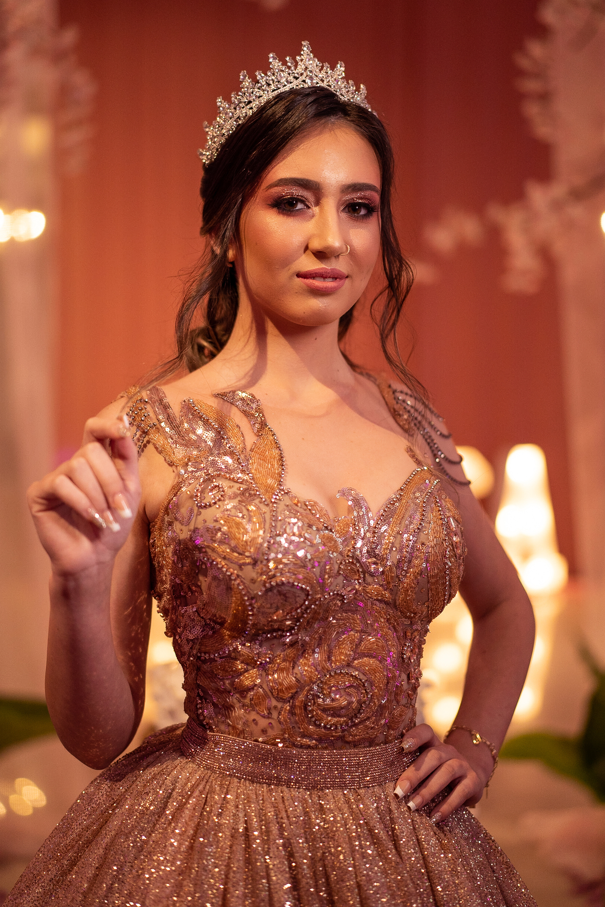 mini ensaio raissa antes de iniciar a festa linda de 15 anos no realiza sonhos em cachoeirinha/rs, festa dos sonhos