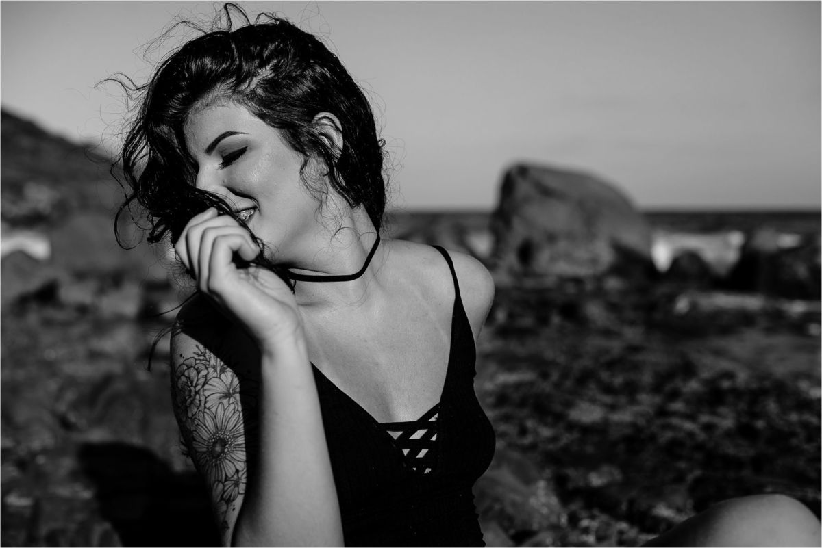 ensaio taynara na praia de santa catarina, 