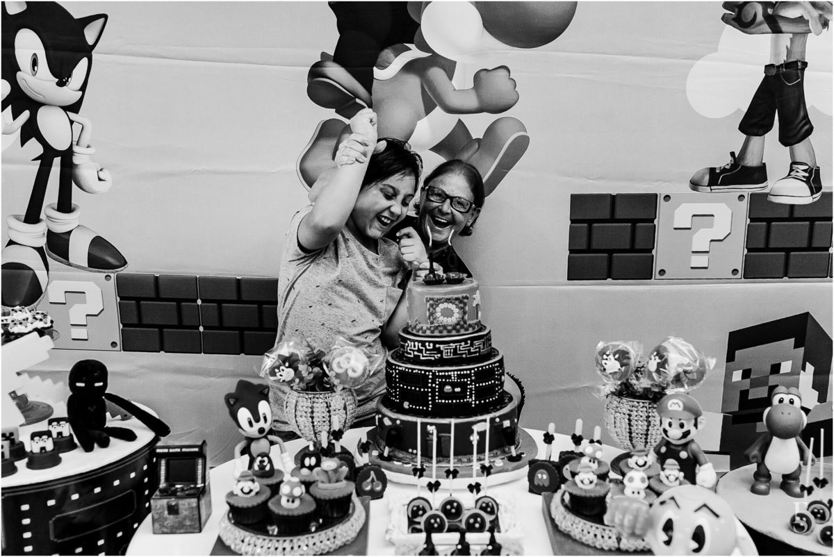 aniversário 10 anos Samuel, Oba Oba festas e eventos, cachoeirinha, festa de 10 anos, festa infantil, festa animada, aniversário do filho, meu garoto, festa games, decoração infantil, minecraft, sonic, pac man, mario bros, decoração games, fabricio souza 