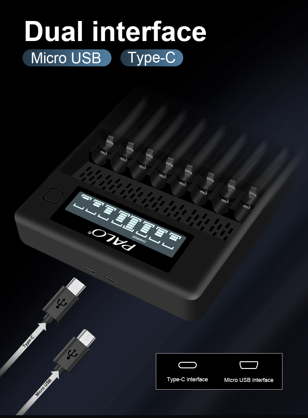 carregador pilhas rapido sao goncalo