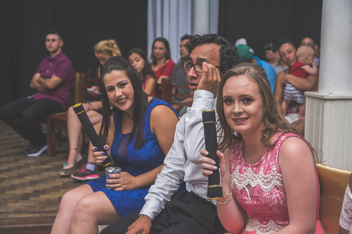 Formanda com diploma