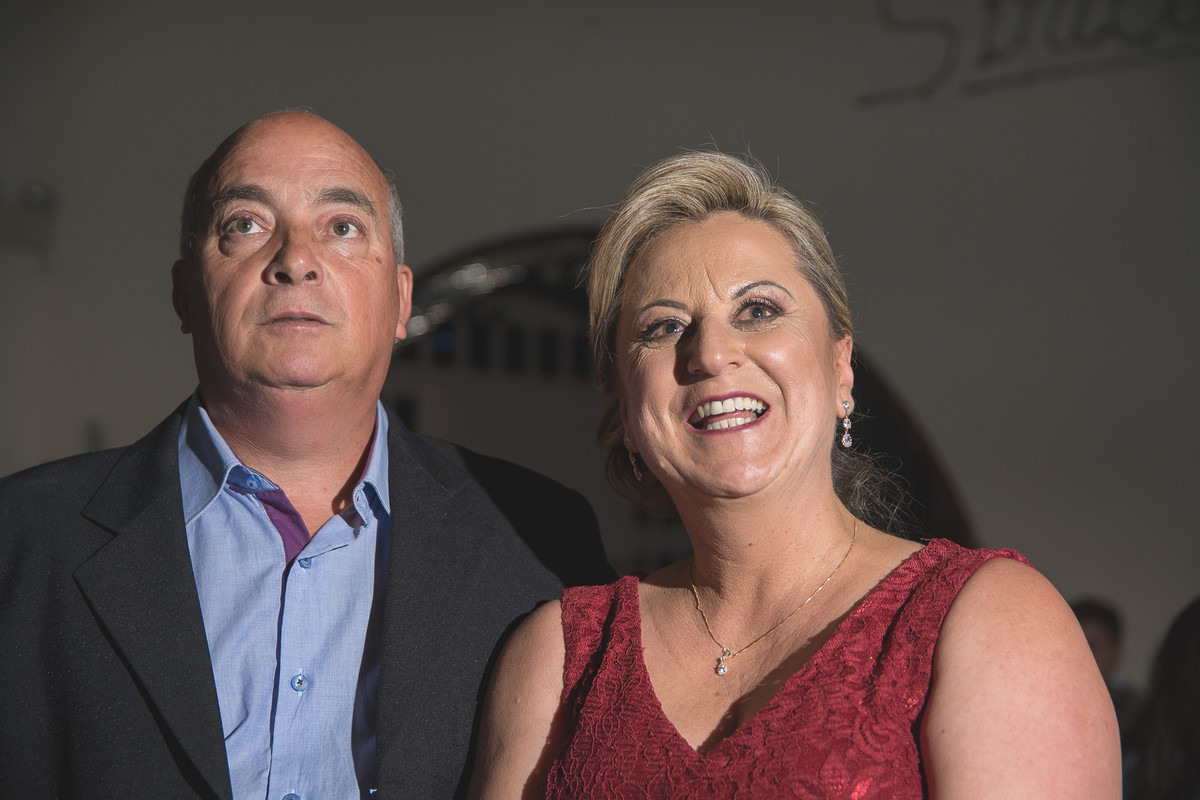 Aniversariante e marido